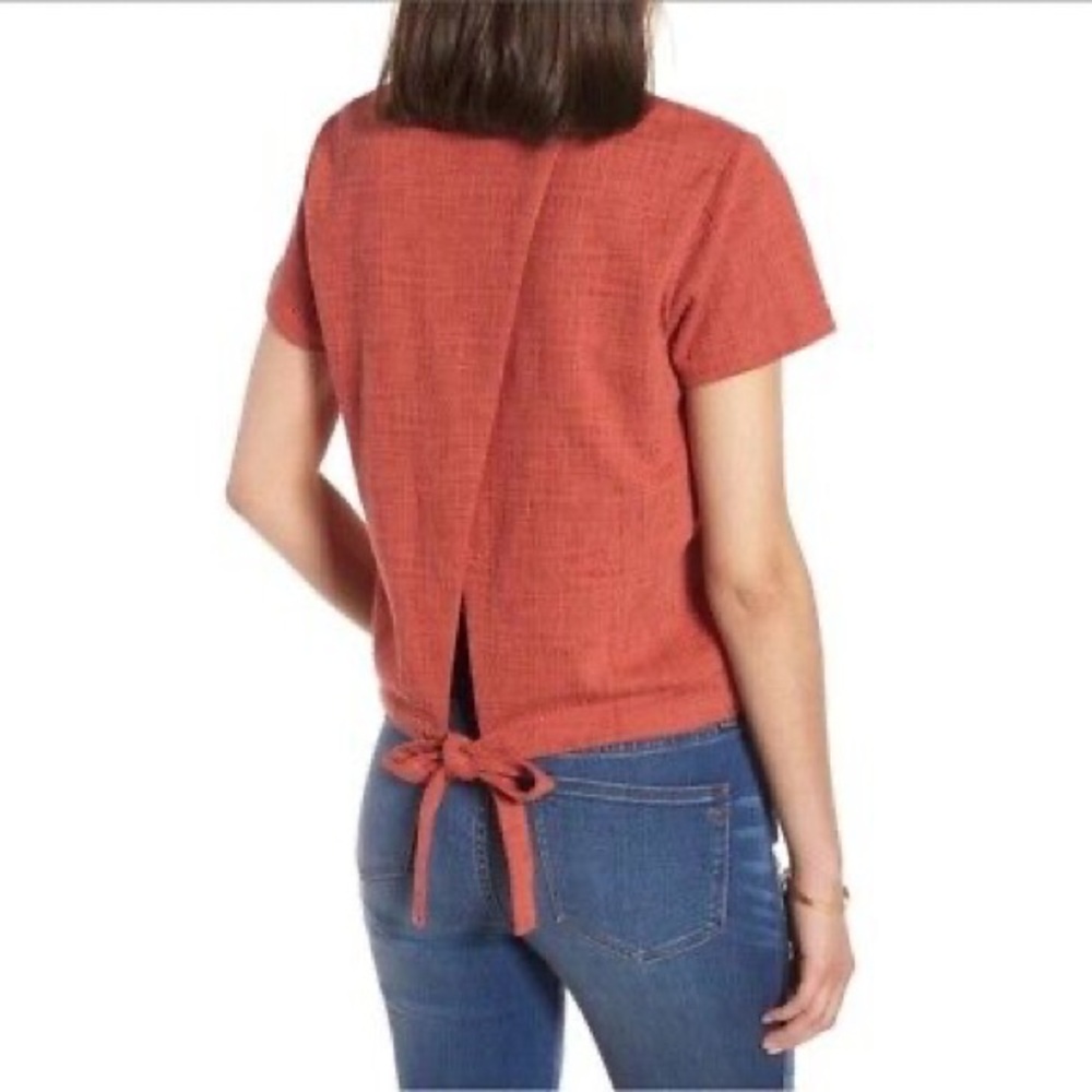 Madewell Ruby Tie-Back Blouse